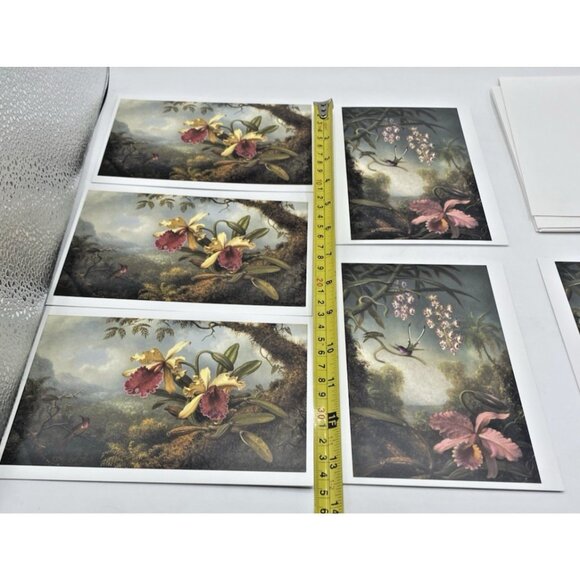 Museum of Fine Arts Boston Note Cards 6 Blank Orchids Hummingbirds w/ Envelopes - Picture 7 of 15